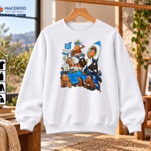 Naval Crown Ghaiyyath Too Darn Hot Horse Racing Cartoon Shirt