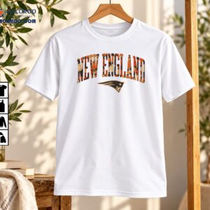 New England Fall Camo Football Graphic Shirt