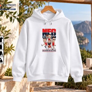 New Found Glory Greatest of All Time design with four cartoon basketball players in red uniforms and bold lettering