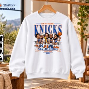 New York Knicks NBA Champions Caricature Basketball Shirt