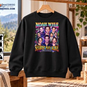 Noah Wyle Sexiest Man Alive 2026 Retro Collage Shirt