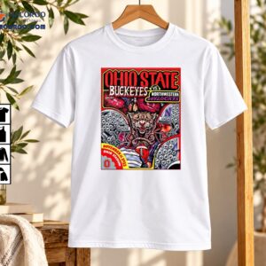 Ohio State Buckeyes Vs Northwestern Vintage Football Shirt