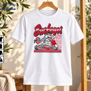 Ohio State Buckeyes Wrestling Vintage Faceoff Graphic Shirt