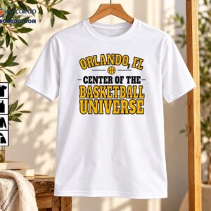 Orlando FL Center Of The Basketball Universe Vintage Sports Shirt