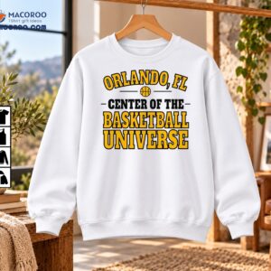 Orlando FL Center Of The Basketball Universe Vintage Sports Shirt