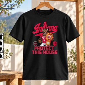 Protect This House Indiana Hoosiers Vintage Football Shirt