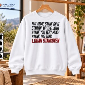 Put Some Stank On It Logan Stankoven Hockey Fan Shirt