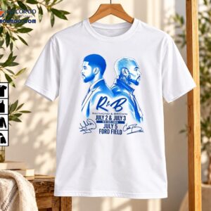 R&B Raymond and Brown July 5 Concert Graphic Shirt