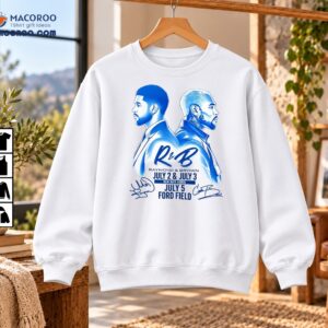 R&B Raymond and Brown July 5 Concert Graphic Shirt