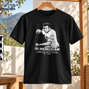Remembering Lawrence McCutcheon Memorial Football Graphic Shirt Remembering Lawrence McCutcheon Memorial Football Graphic Shirt
