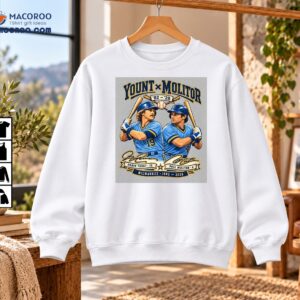 Robin Yount X Paul Molitor Milwaukee Vintage Baseball Shirt