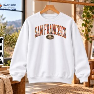 San Francisco Vintage Fall Football Wordmark Shirt