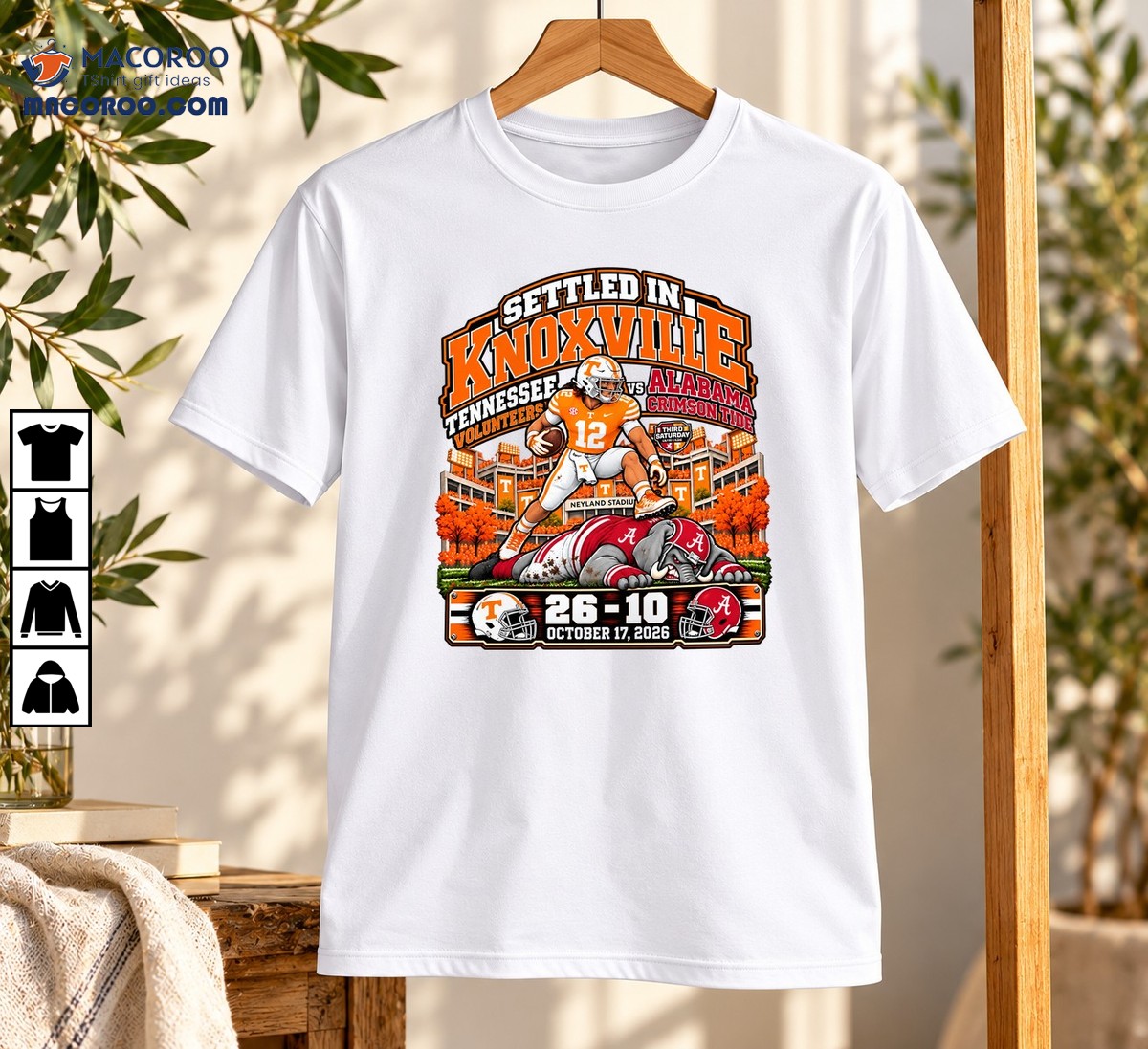 Settled In Knoxville Tennessee Volunteers 26-10 Football Victory Shirt Settled In Knoxville Tennessee Volunteers 26-10 Football Victory Shirt