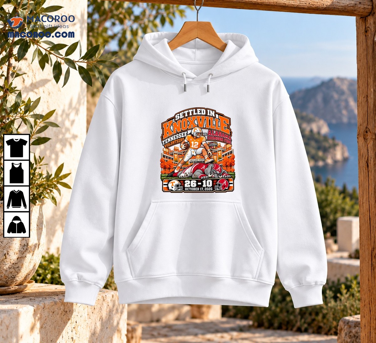 Settled In Knoxville Tennessee Volunteers 26-10 Football Victory Shirt Settled In Knoxville Tennessee Volunteers 26-10 Football Victory Shirt