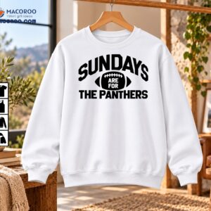 Sundays Are For The Panthers Football Graphic Shirt