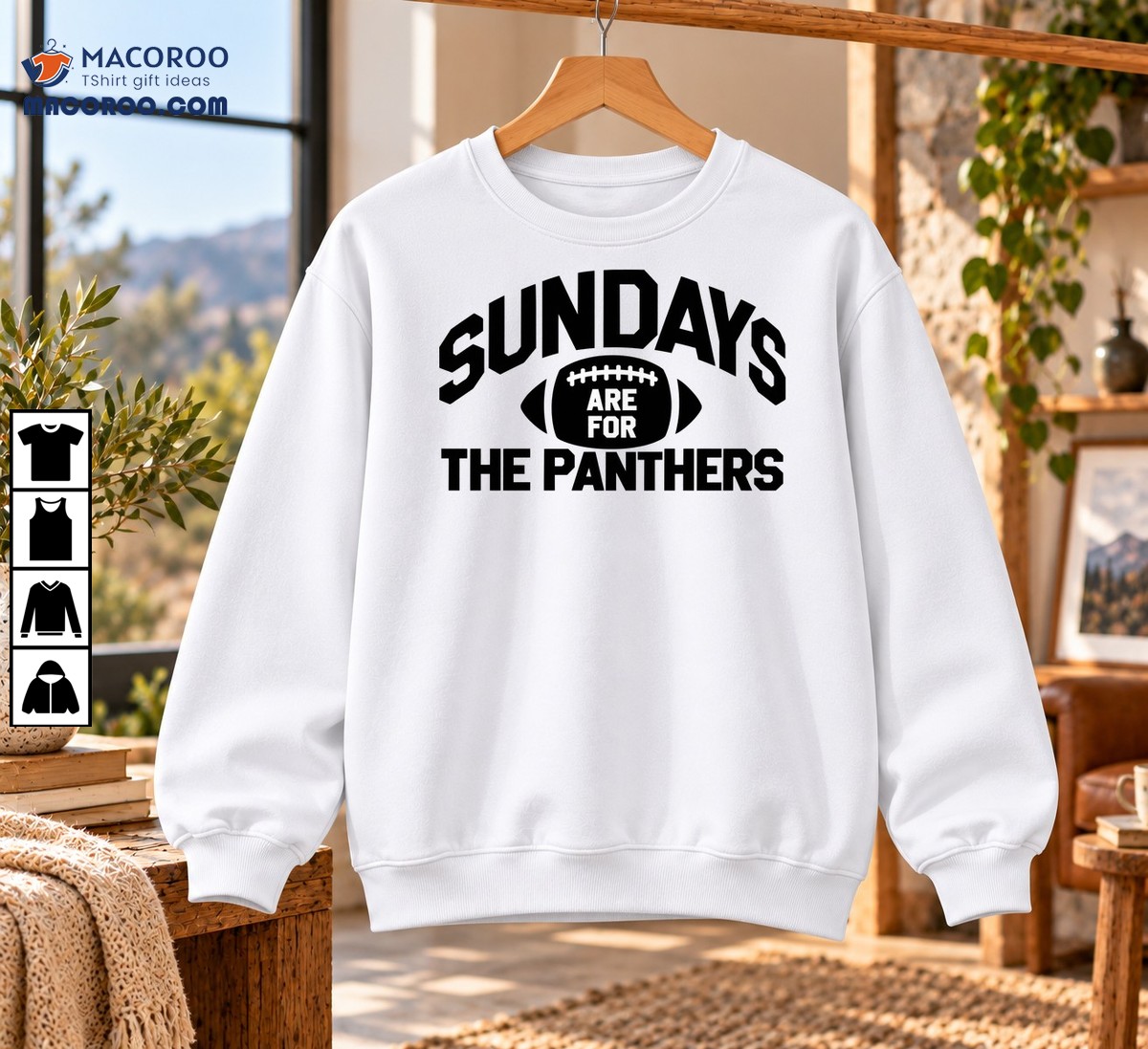 Sundays Are For The Panthers Football Graphic Shirt Sundays Are For The Panthers Football Graphic Shirt