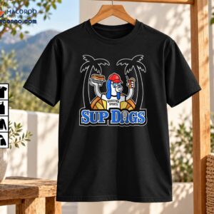 Sup Dogs Barstool Sports Cartoon Beach Shirt