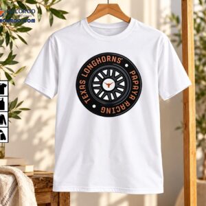 Texas Longhorns Papaya Racing Wheel Graphic Shirt