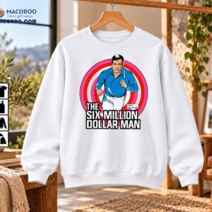 The Six Million Dollar Man Retro Comic Art Shirt