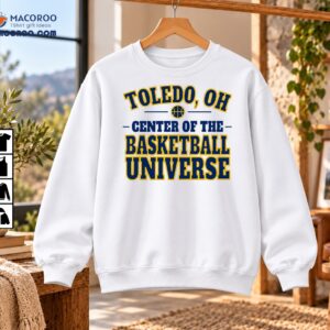 Toledo OH Center Of The Basketball Universe Vintage Sports Shirt