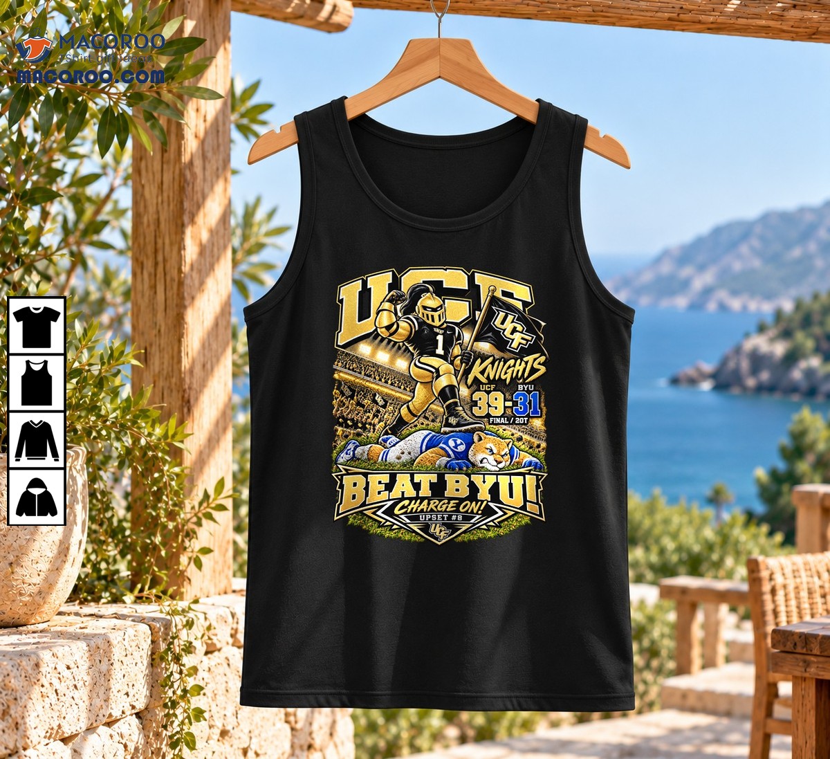 UCF Knights Beat BYU Charge On Football Victory Shirt UCF Knights Beat BYU Charge On Football Victory Shirt