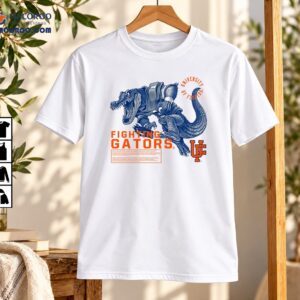 University Of Florida Fighting Gators Football Mascot Graphic Shirt