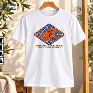University Of Florida This Is Gator Country Est 1853 Plaid Gator Shirt
