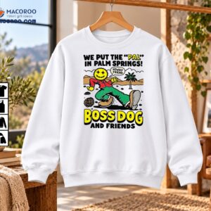 We Put The Pal In Palm Springs Retro Desert Cartoon Shirt