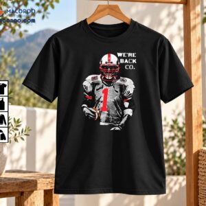 We’re Back Co Vintage Football Player Number 1 Shirt