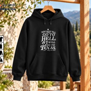 Vintage Texas quote shirt design with distressed white lettering, Lone Star, and Davy Crockett signature